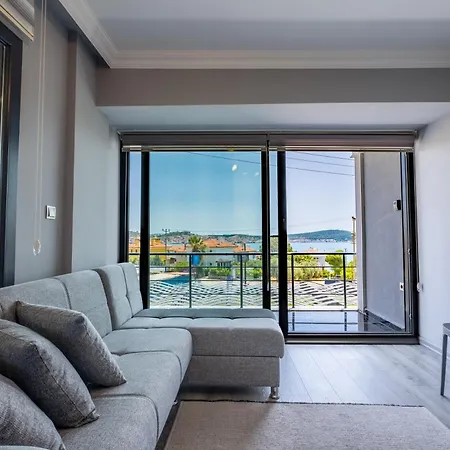 別荘 Select Cunda - Sea View With Garden 1 Bedroom At Cunda Island